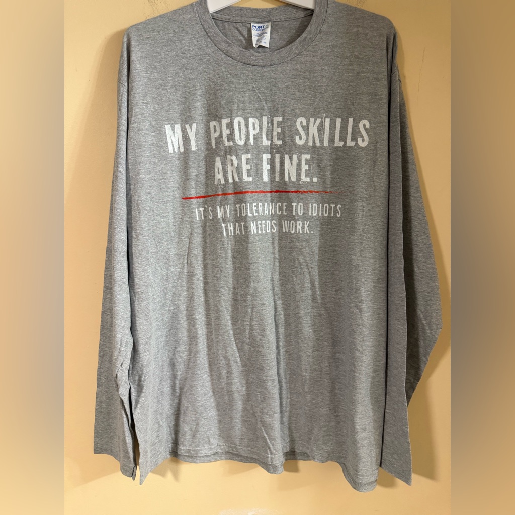 Gray Long Sleeve Mens Shirt744 Gray Long Sleeve Mens Shirt744